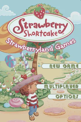 Strawberry Shortcake - Strawberryland Games (USA) (En,Fr,Es) screen shot title